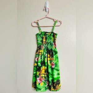 Girls Tropical Sundress